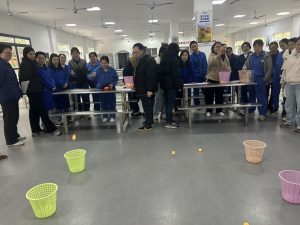 巾幗風采，樂享運動——江西制藥工會舉辦慶“三八”乒乓球定點投擲比賽